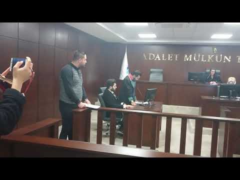 Temsili mahkeme salonu. Hukuk öğrencileri böyle eğitim görüyor