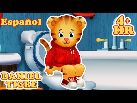 Daniel usa el baño | Daniel Tigre en Español