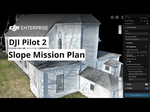 Create A Slope Mission Plan with DJI Pilot 2