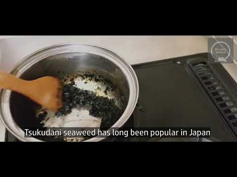 Making nori tsukudani (seaweed boiled in soy sauce) / Japanese Food Recipes Cooking at Home【ENG SUB】