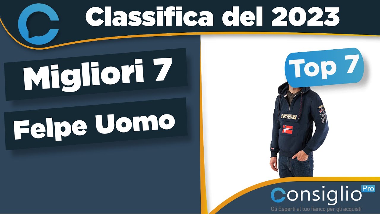 Migliori felpe uomo Top 7 del 2023