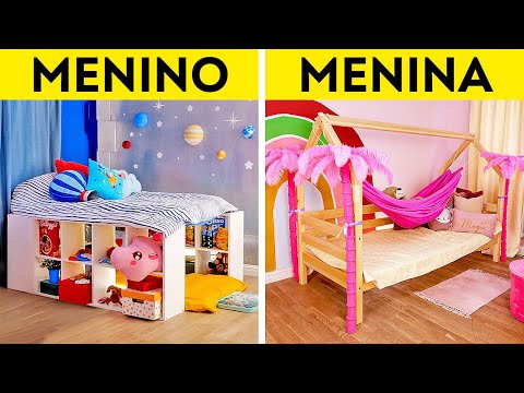 IDEIAS INCRÍVEIS PARA REFORMA DE QUARTOS || ARTESANATO PARA DECORAÇÕES DE BAIXO CUSTO