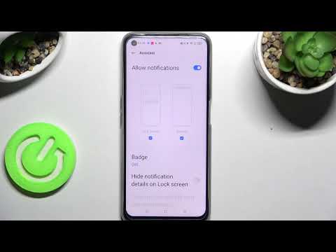 How to Turn On / Off App Notifications in Realme Narzo 50?