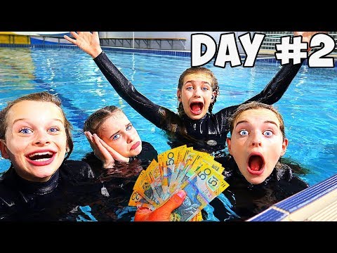 LAST TO LEAVE THE SWIM CENTER wins $1000 Challenge w/ The Norris Nuts Video