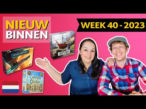 Nieuw binnengekomen bordspellen! - Week 40, 2023
