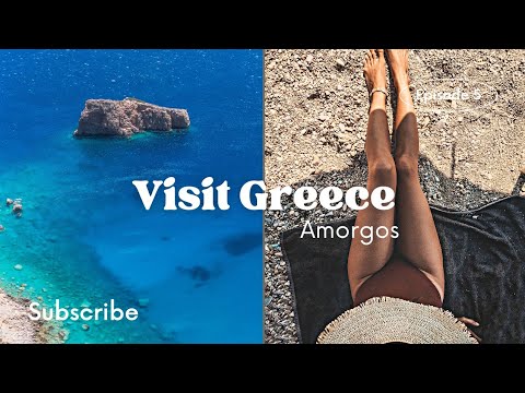 Wild beauty, Deep blue sea and Nudist beaches | Amorgos Greece Travel Guide episode 5