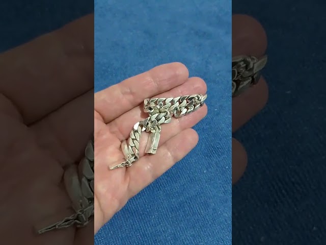 Vídeo relacionado con Chriscoco 3Pcs Pulsera Hombre de Plata De Ley 925 Pulsera Cuban Link Serpiente Torsión Box Pulseras Plata Hombre Regalo Novio Papá Esposo Hijo 19/21CM