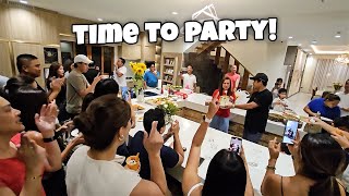 We Threw Our Annual Massive House Party at Our Place 💕 | Vlog #1801