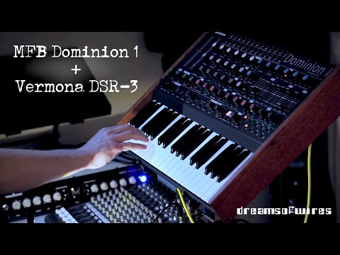 MFB Dominion 1 & Vermona DSR-3 Dual Spring Reverb (no talking)