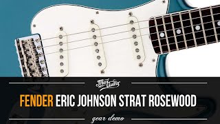 Video thumbnail for An EXTREMELY powerful Strat! The Fender Eric Johnson Rosewood Stratocaster! by Max Guitar Store
