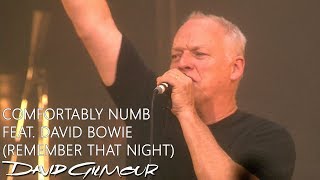 David Gilmour - Comfortably Numb feat. David Bowie (Remember That Night)