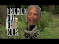 Drinking Out Of Cups Morgan Freeman Edition AI Voiceover Parody