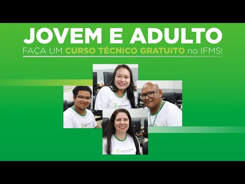 Tutorial para inscrições nos cursos técnicos de Jovens e Adultos do IFMS — IFMS Instituto Federal de Mato Grosso do Sul