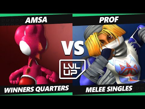 LVL UP EXPO 2023 - aMSa (Yoshi) Vs. prof (Sheik) SSBM Melee Tournament
