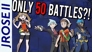 Can you beat Pokemon Ruby/Sapphire with the LEAST BATTLES possible?