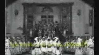 Rare film of  "Rose Marie" Drury Lane (1924) Edith Day sings "Door of my Dreams" 1925