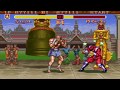 Super Street Fighter II Sagat Vs M Bison