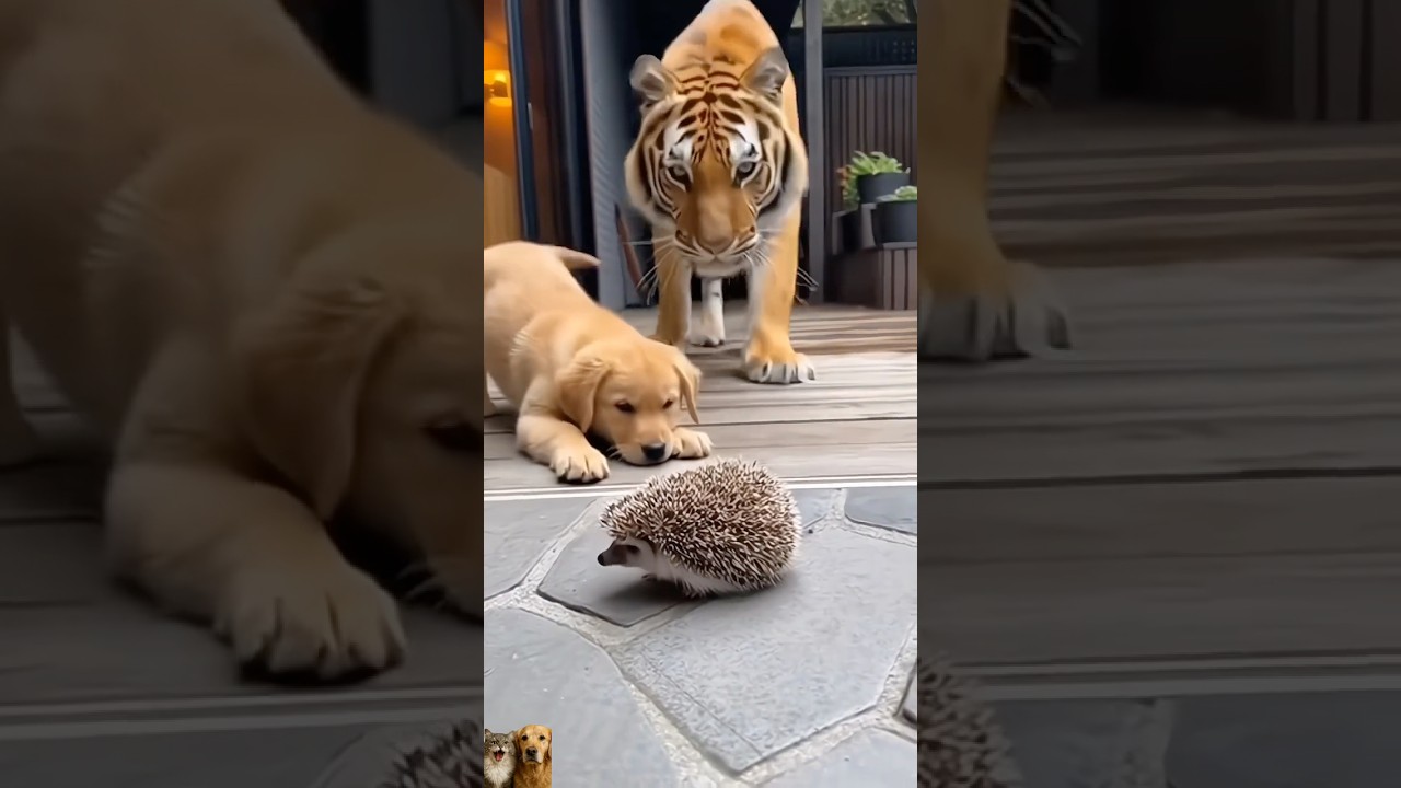 #cat What are the animals curious about?