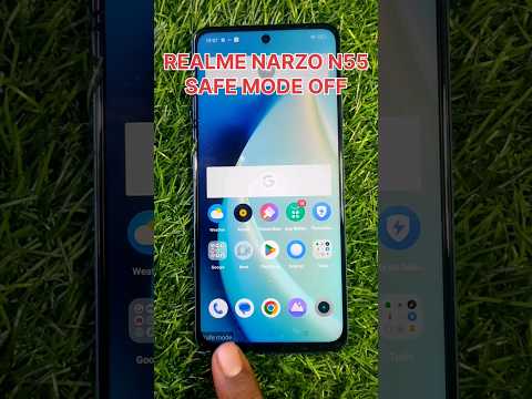 How To Off Safe Mode From Realme Narzo N55 ⚡ Realme Mobile Se Safemode Kaise Hataye 🔥🔥 #shorts