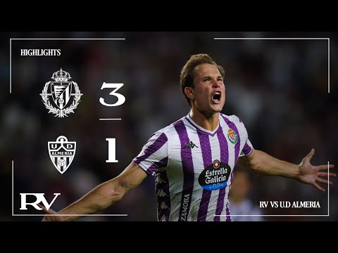 RESUMEN. J5 | Real Valladolid VS U.D Almeria #laligahighlights