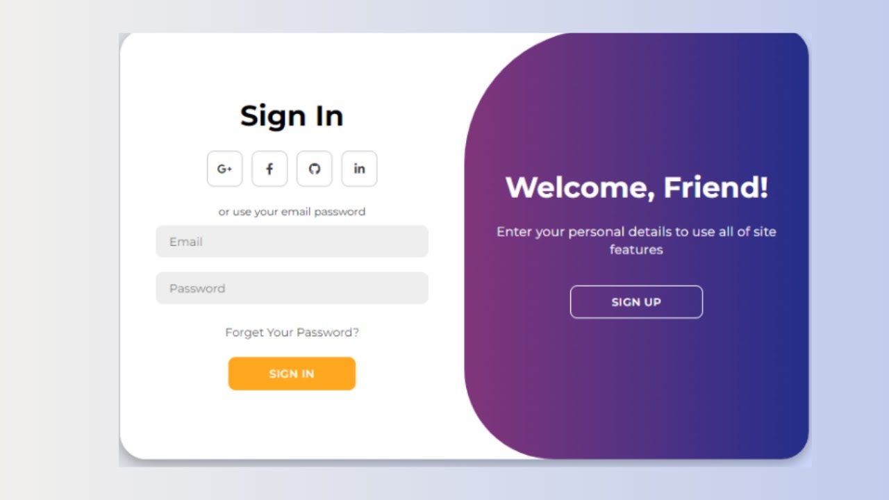 Animated Login Form with HTML, CSS, and JavaScript | Step-by-Step Tutorial