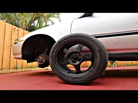 New Wheels for the Ek hatch!!!