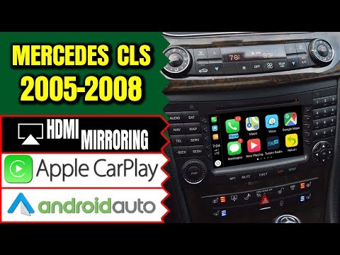MERCEDES-BENZ W219 CLS-CLASS 2005-2008 NAVTOOL VIDEO INTERFACE APPLE SMARTPHONE MIRRORING (CARPLAY)