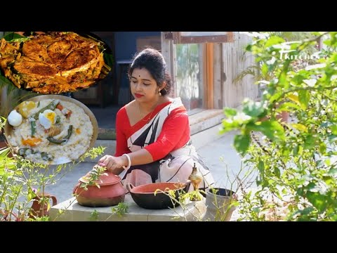 🍽️ Authentic Bengali Breakfast & Lunch Combo | Ilish Paturi, Ilisher Jhaal & Fenavat |🌾