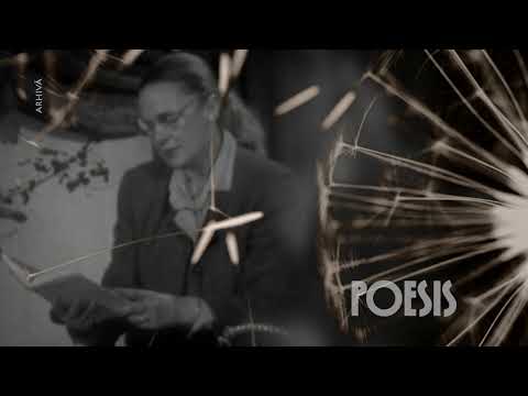 Poesis: Ilinca Tomoroveanu recitând poezii de Octavian Goga (@Arhiva TVR)