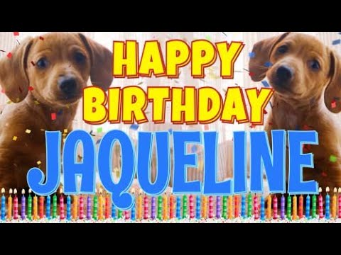 Happy Birthday Jaqueline! ( Funny Talking Dogs ) What Is Free On My Birthday