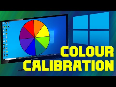 Monitor Calibration on Windows 10 | Adjust Colour Settings