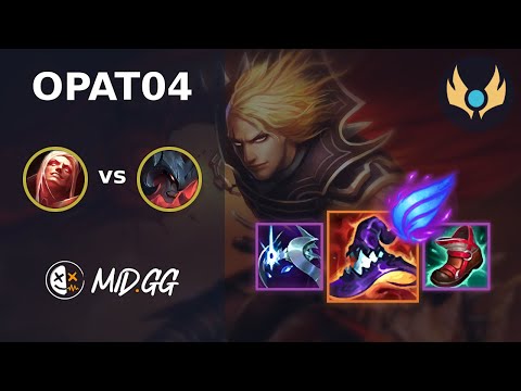 MID.GG: [ Opat04 ] Vladimir TOP vs Aatrox | EUW CHALLENGER | LOL Season 2025