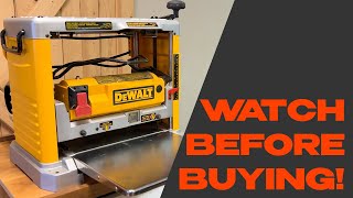 Is This THE BEST Beginner Planer? | DeWalt DW734 Review