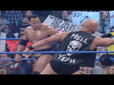 Stone Cold & The Rock Vs Kurt Angle & William Regal 12/14/2000