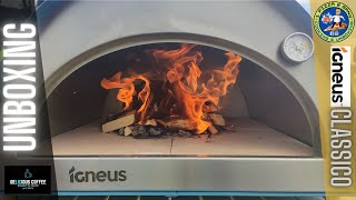 Igneus Classico Wood Fired Pizza Oven Unboxing & Set Up