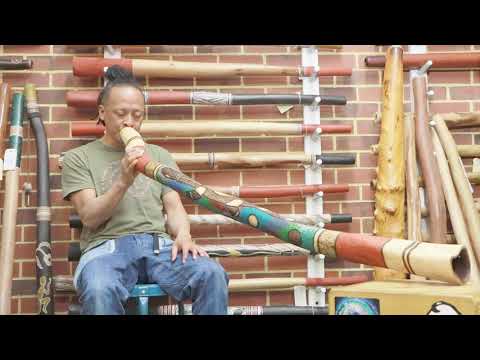 Darren Button Didgeridoo - Key of B (web 6159)
