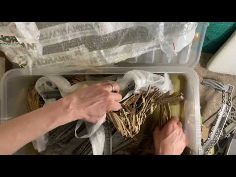 eBay purchase delivery - joblot o N scale / gauge track, scenery and rolling stock