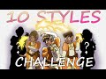 Drawing My OC In 10 Artstyles That Inspire Me Speedpaint W Voiceover