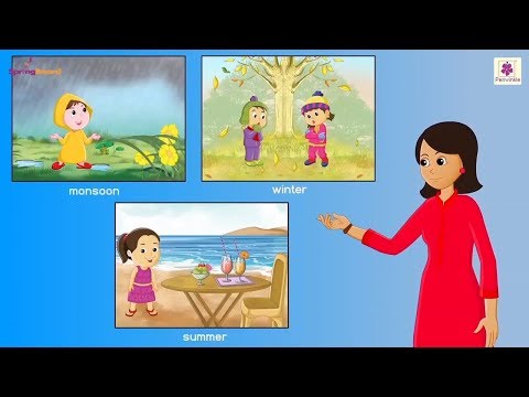 Seasons' Songs | Summer, Winter & Monsoon Season Rhyme