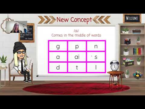 Phonics with Mrs. Bernstein 1/19/21