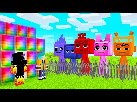 Sprunks vs Rare Ore Base in Minecraft