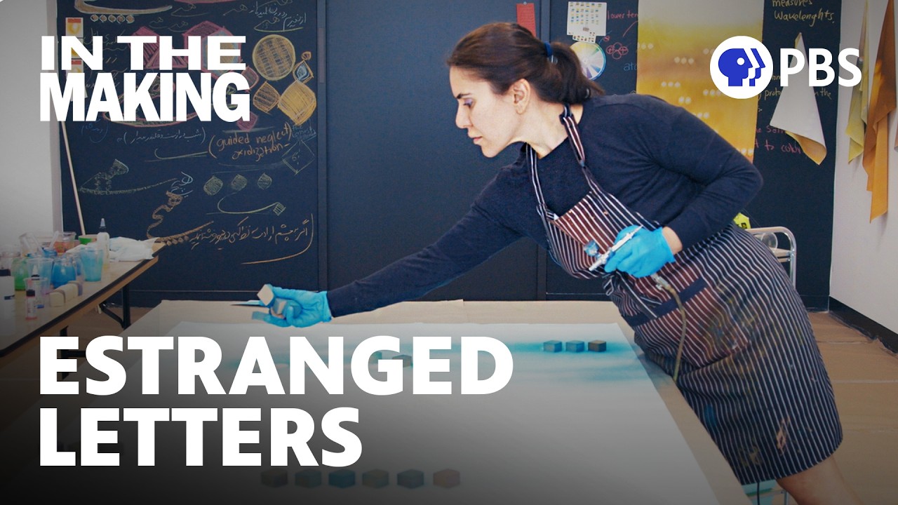 Maryam Taghavi Creates Art Beyond Language and Borders | In the Making | PBS