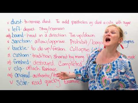 10 English Words that Mean the Opposite... of Themselves?!