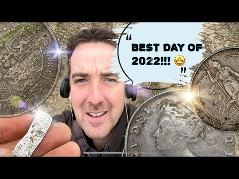 ROMAN SILVER INGOT! - Three INCREDIBLE silver coins + Hammered and Roman - Best dig of 2022 🤩