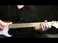 Last Date Guitar Lesson Demo + Backing Track - Floyd Cramer / The Ventures