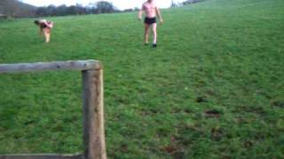preview picture of video 'Flooded Wye Swim 19th Nov 2009 (part 2)'