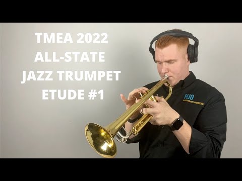 TMEA 2022 All-State Jazz Trumpet | Etude #1