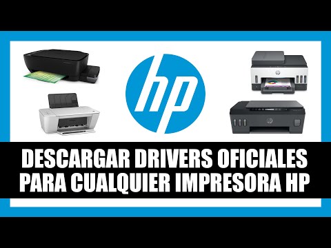 Cómo Descargar Drivers o Controladores Para Cualquier Impresora HP (Oficiales)