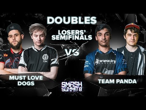 Leffen/Trif vs Zain/Plup - Melee Doubles: Losers' Semifinals - Smash Summit 8