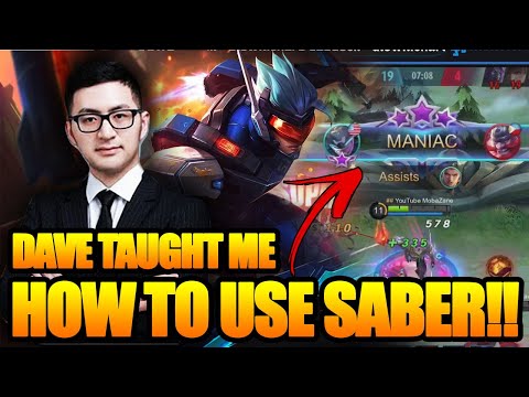 Saber Hypercarry?! FT. Assassin Dave | Mobile Legends | MobaZane
